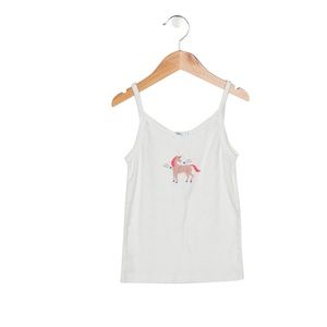 Pristine MINI BODEN Unicorn Printed Sleeveless Tank